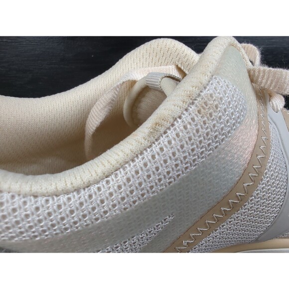 Vionic Shoes 8 Leyo Sneakers Cream Reflective Walking Casual Lightweight - Picture 8 of 12